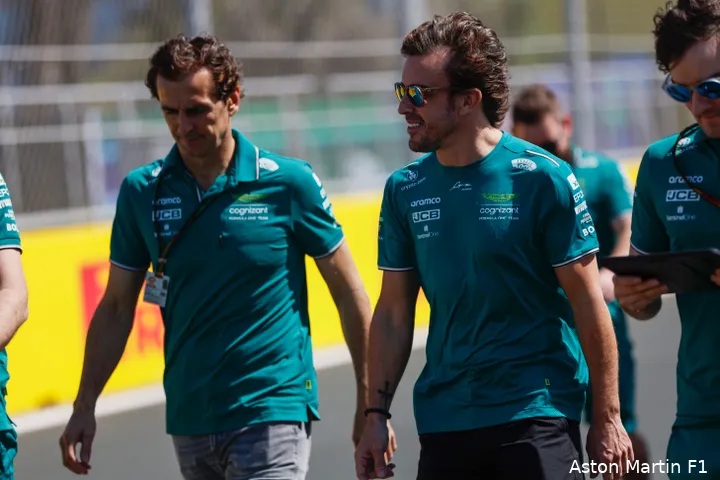 pedro de la rosa fernando alonso aston martin f1 gp saoedi arabie 2023