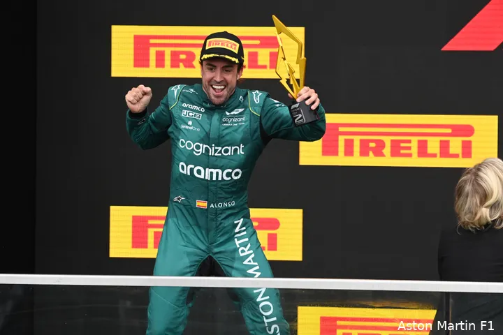 <i>Het is haast een gewoonte geworden om Fernando Alonso weer op het podium te zien.&nbsp;</i>