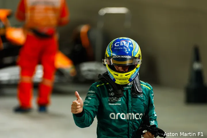 Alonso heeft dit jaar zijn contract bij Aston Martin wel verlengd.
