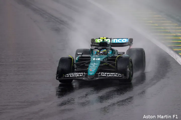 fernando alonso brazilie 2024 aston martin zondag