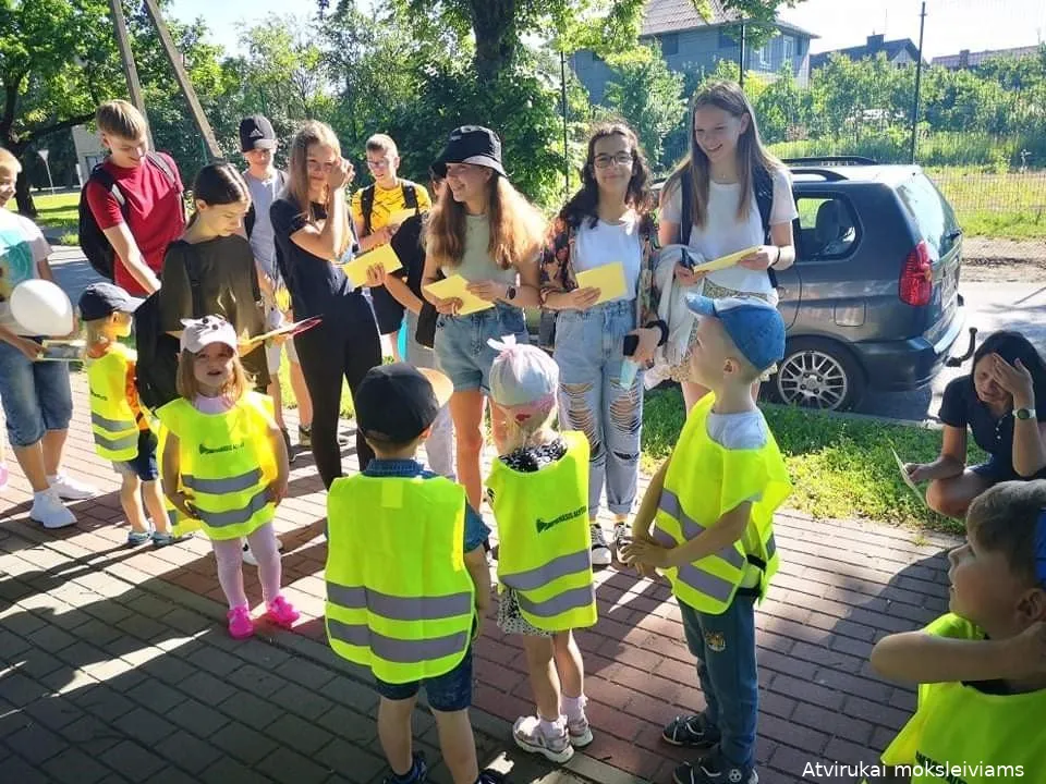 atvirukai moksleiviams