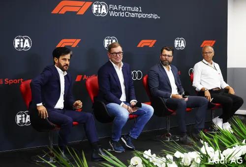 In 2022 werd bekendgemaakt dat Audi vanaf 2026 toe zal treden tot de F1.