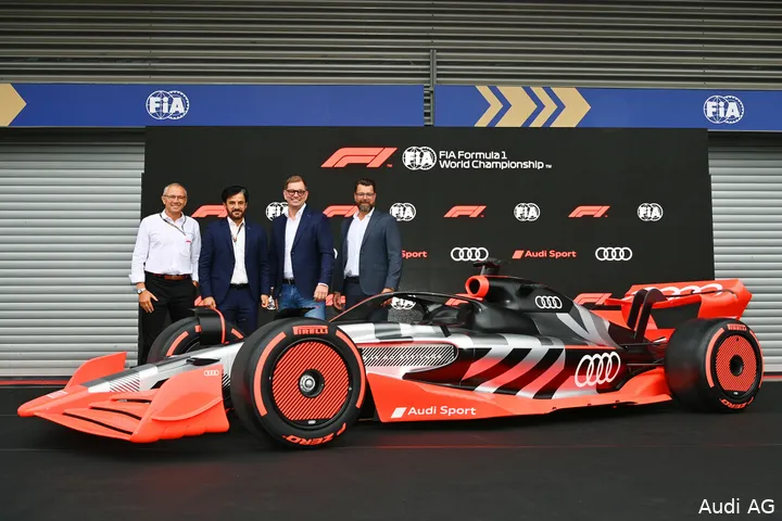 mohammed ben sulayem markus duesmann oliver hoffmann stefano domenicali fia audi f1 2