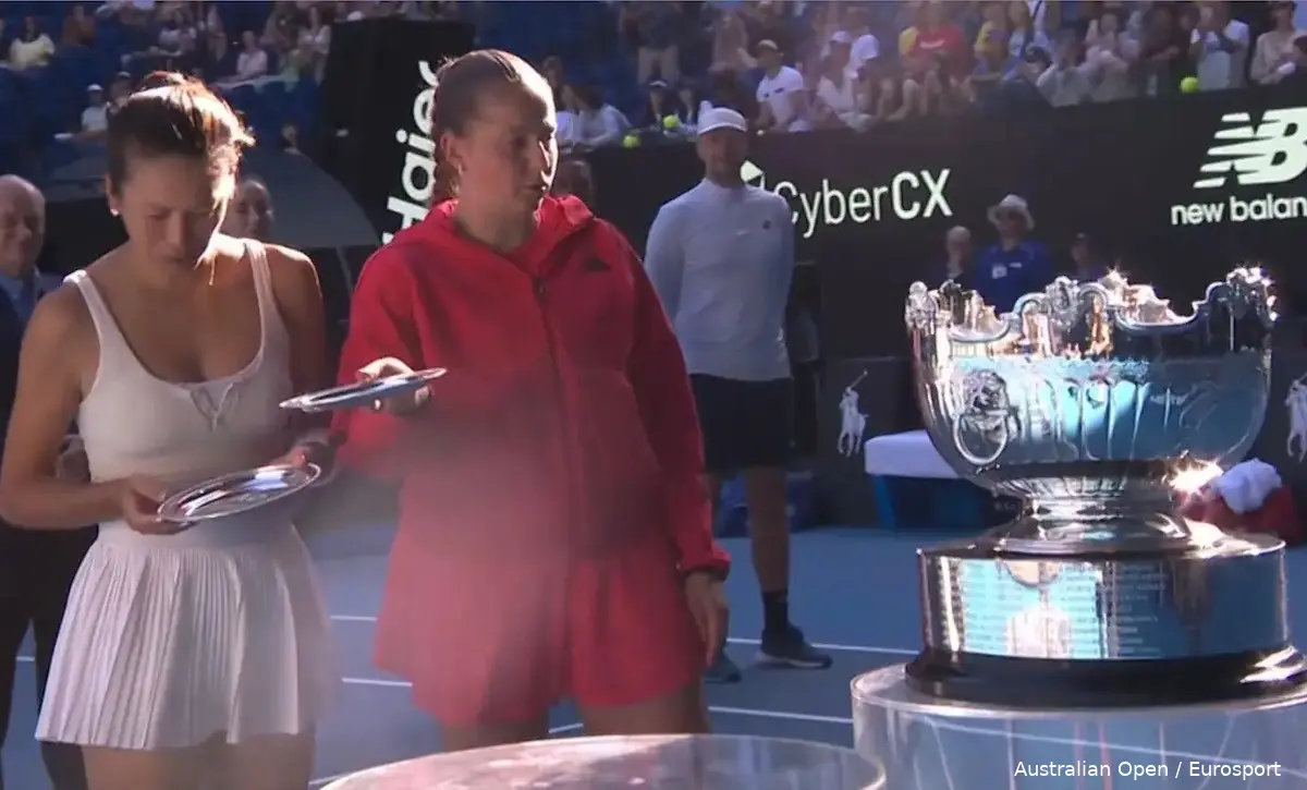 australian open forkerte trofaeer