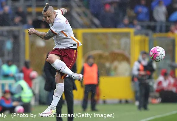 nainggolan tiro atalanta roma