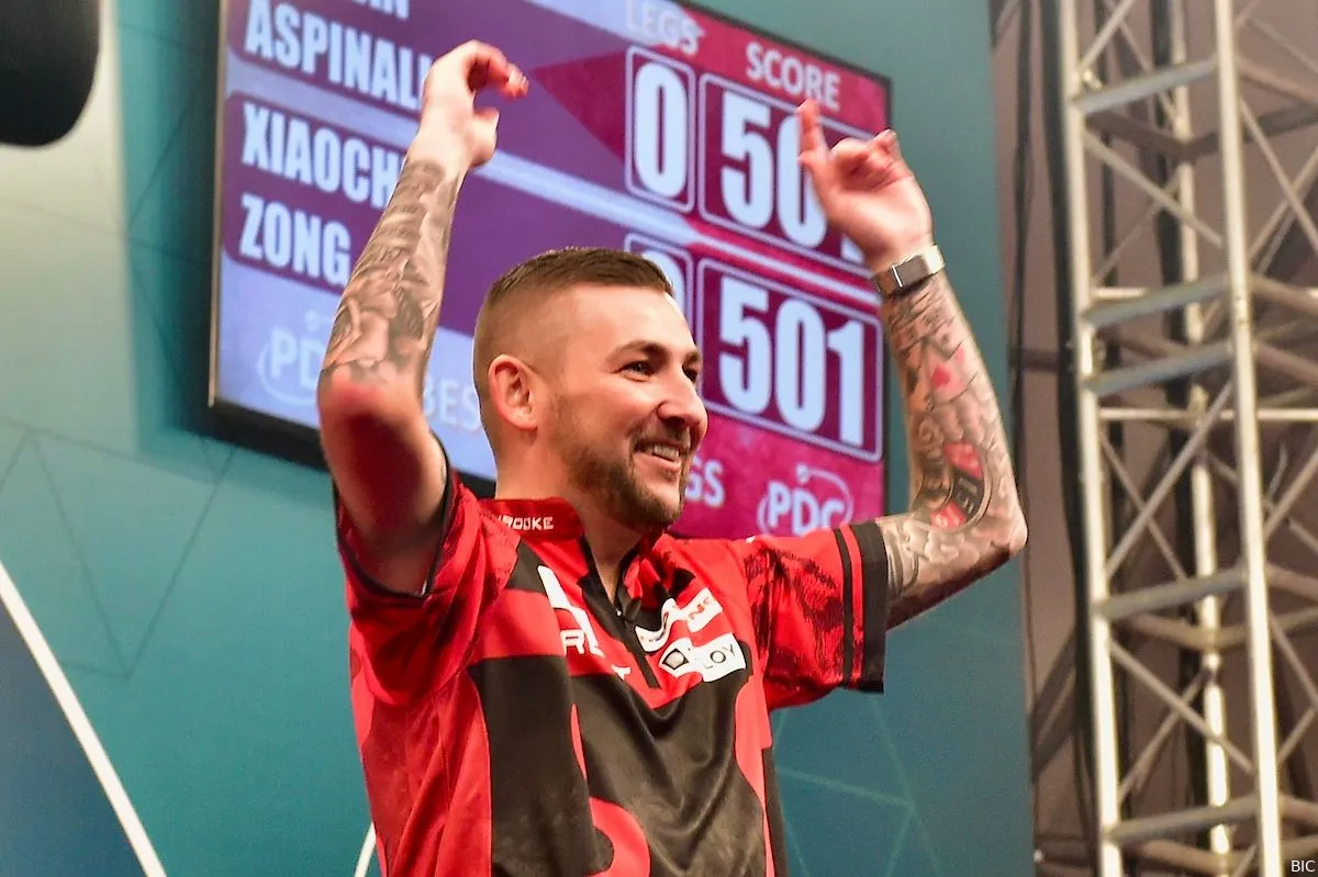 Nathan Aspinall gaat voor glorie in Den Bosch.