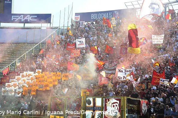 tifosi roma settore ospiti