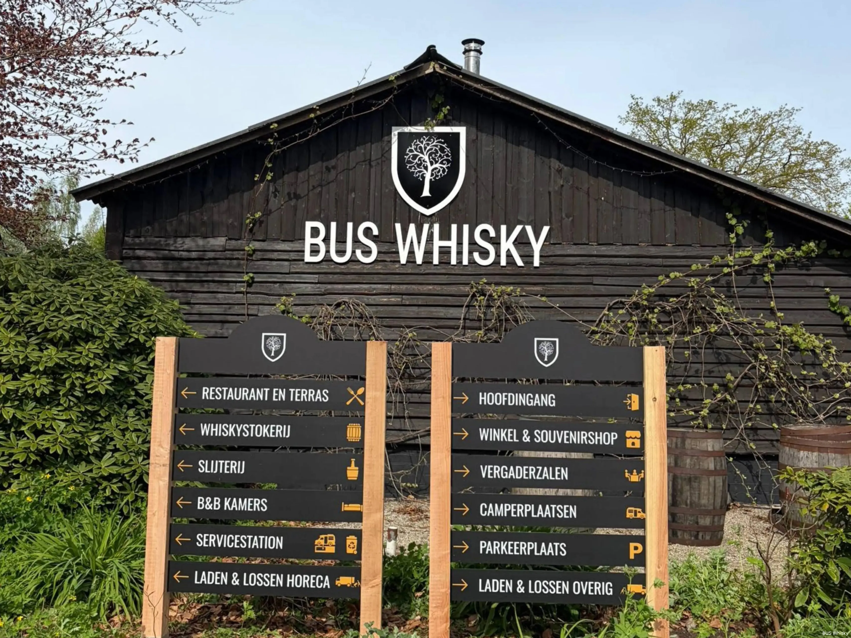 BUS Whisky gebouw