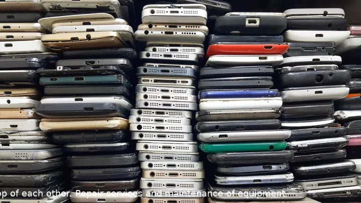 smartphone stapel