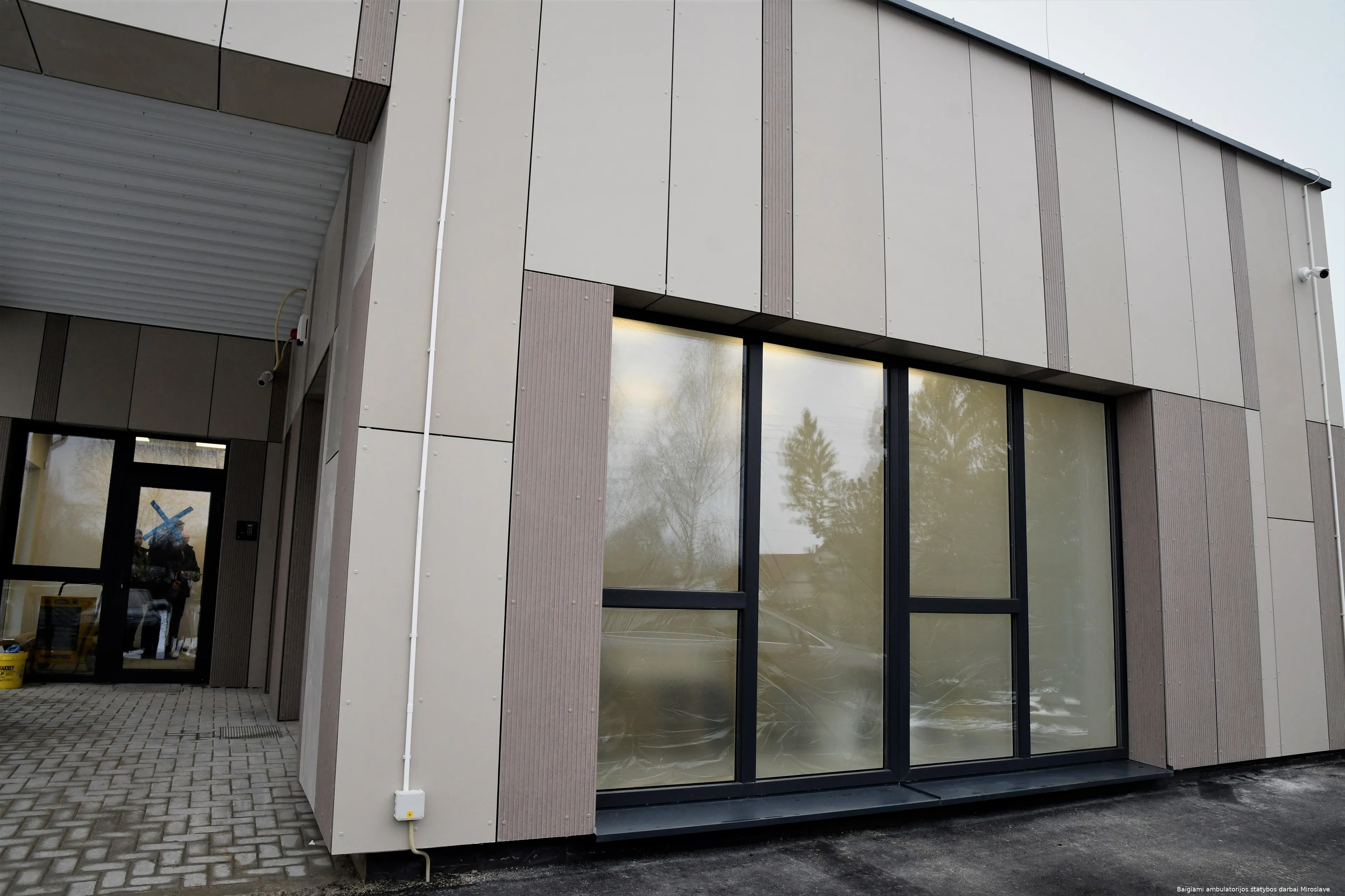 naujoji miroslavo ambulatorija jau greitai atvers duris lankytojams