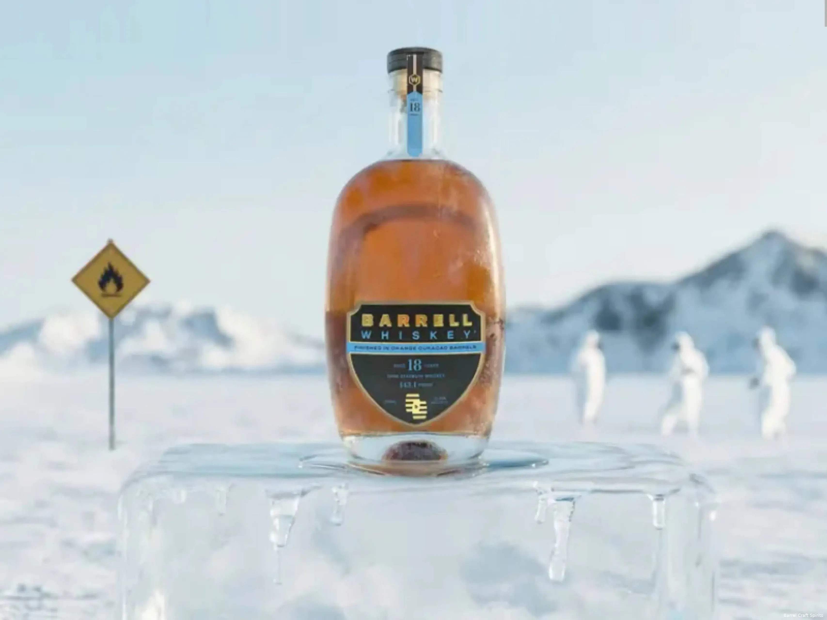 Barrel Proof 18yo curacao cask