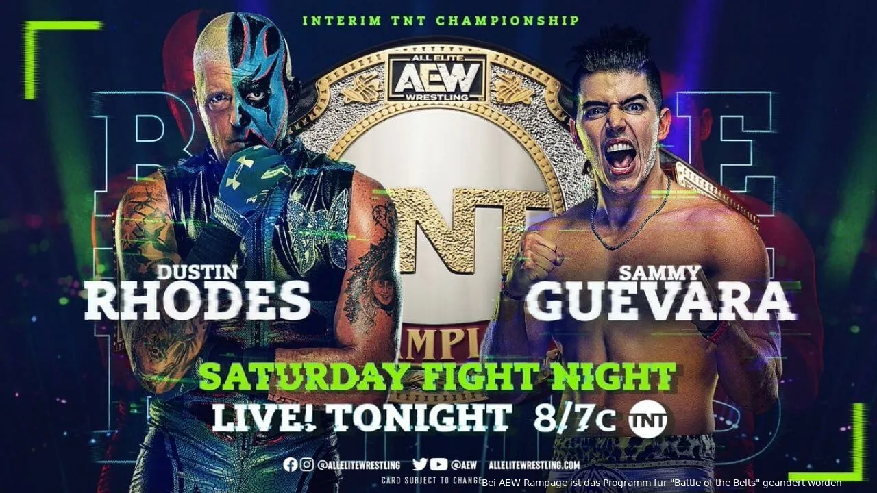 aew rampage battle of the belts