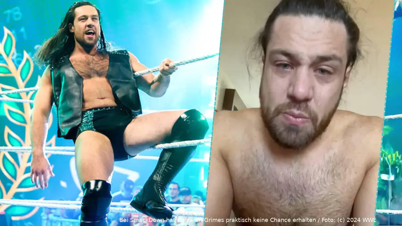 cameron grimes wwe gefeuert