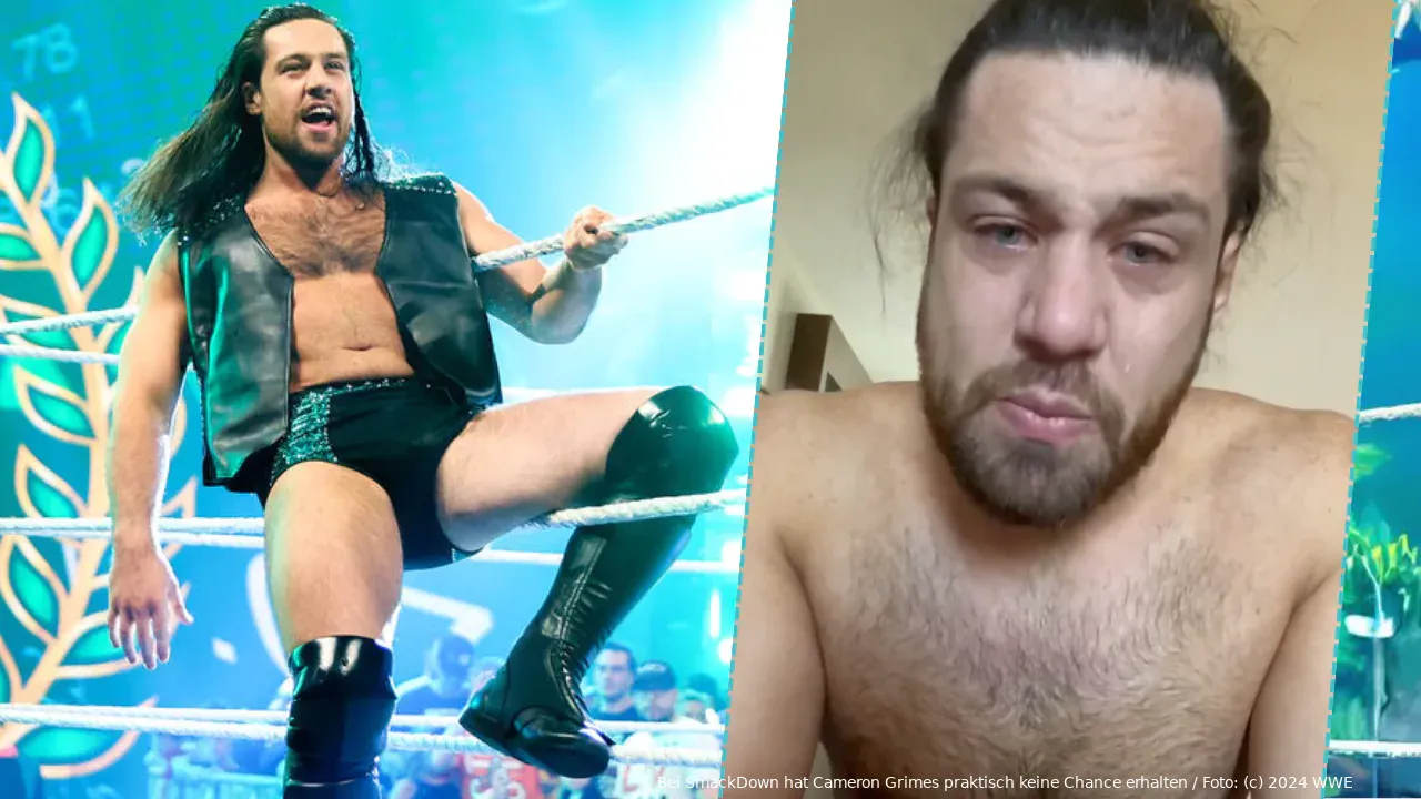 cameron grimes wwe gefeuert