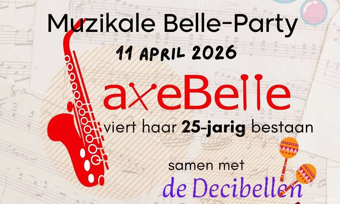 Muzikale Belle-Party