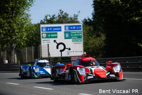 Viscaal en zijn teamgenoten lagen zo'n beetje aan de leiding toen hun kansen op de zege in rook opgingen. (Foto: Bent Viscaal PR)
