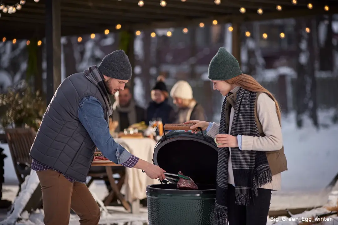 big green egg winter 1