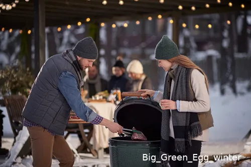big green egg winter 1