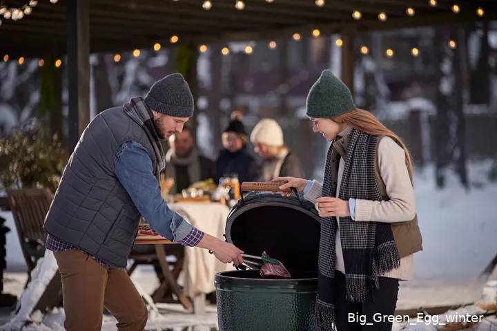 big green egg winter 1