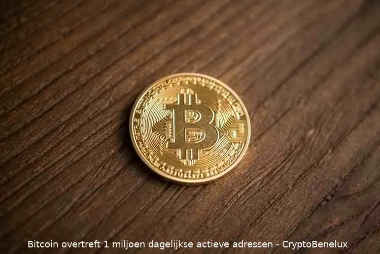 bitcoin overtreft 1 miljoen dagelijkse actieve adressen cryptobenelux