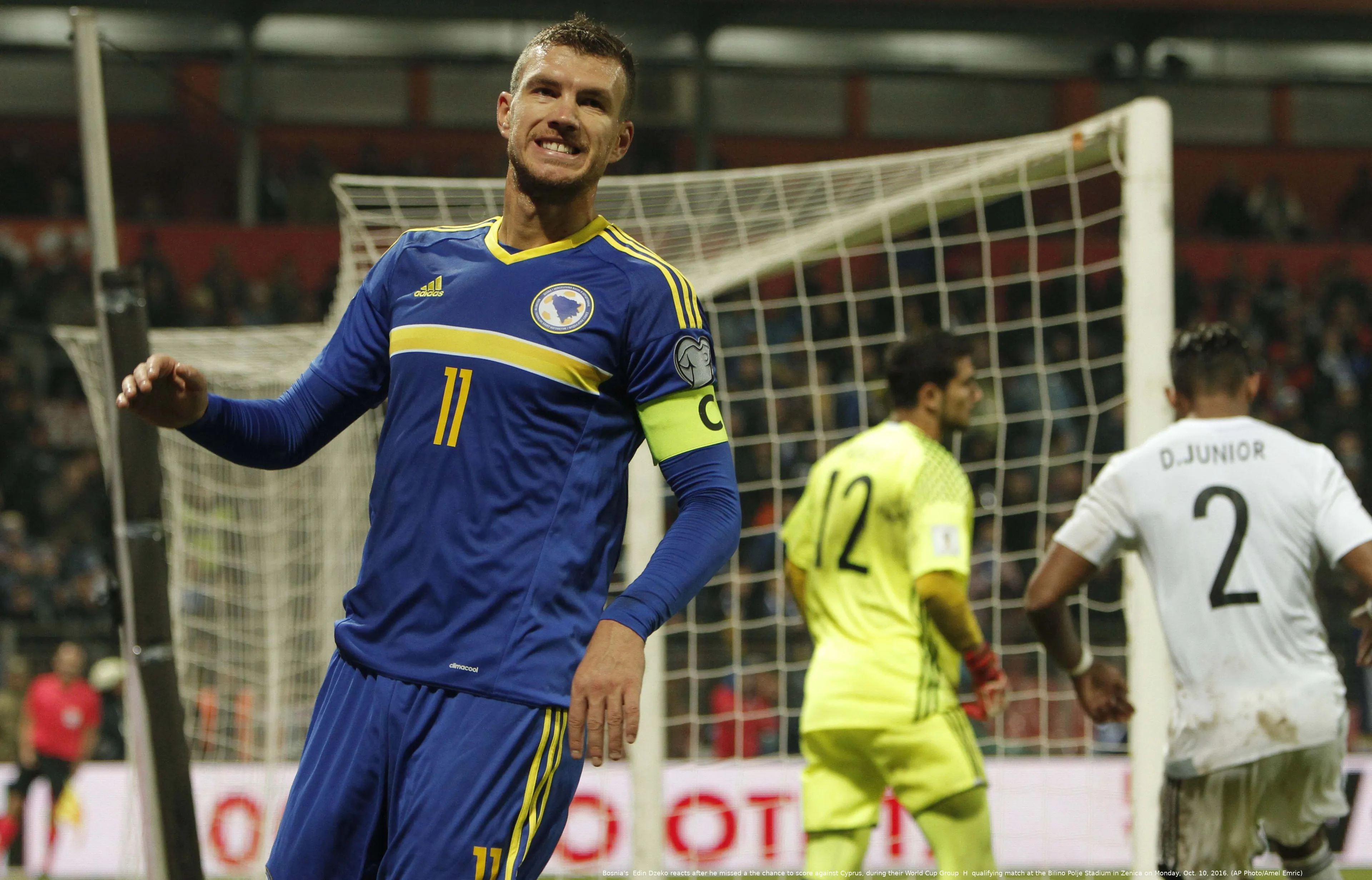 dzeko delusione bosnia cipro