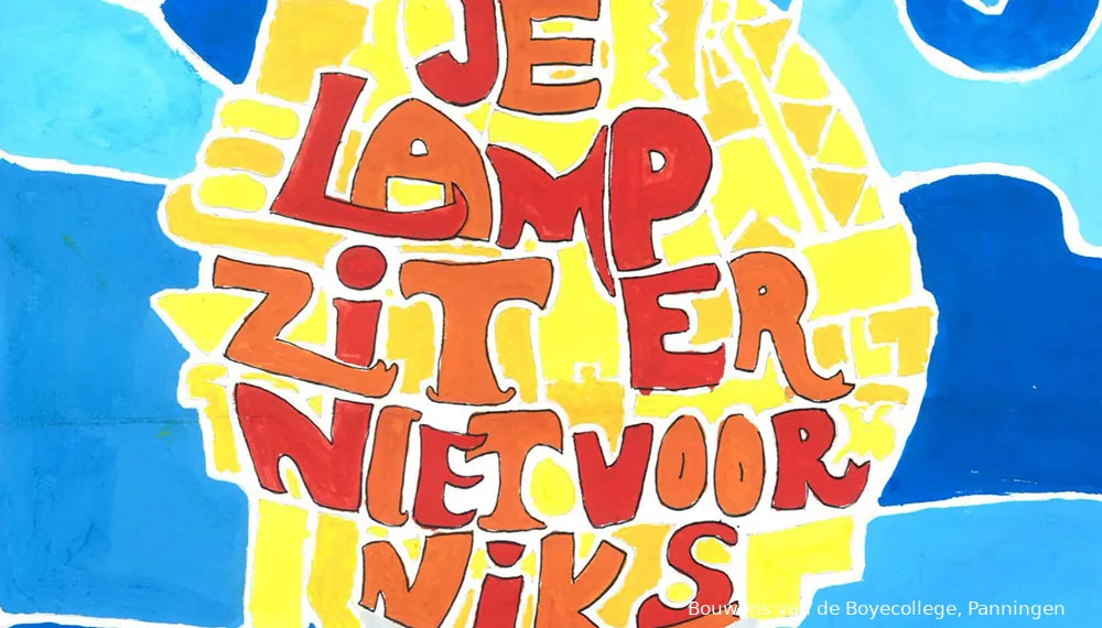 fietsverlichting campagne poster winnaar