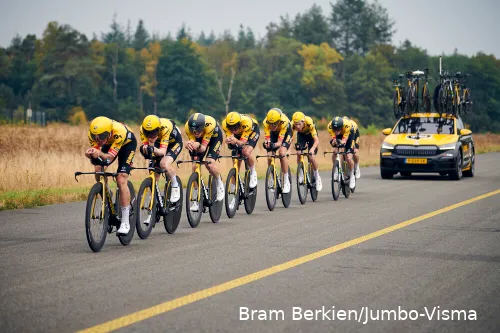 Jumbo-Visma traint al jaren hard aan de individuele- en ploegentijdrit