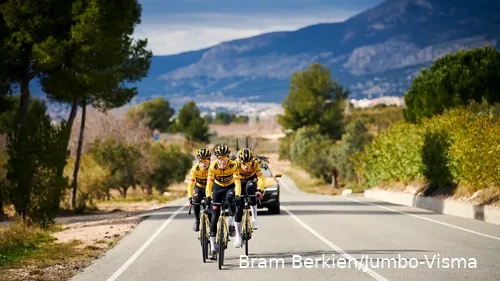 Graat op trainingskamp in Alicante met ploegmaats Belletta en Ryan