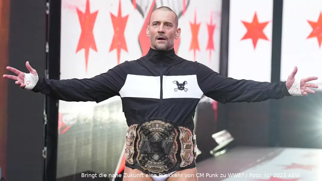 CM Punk vor seinem letzten AEW-Match in London / Foto: (c) 2023 AEW