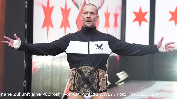 CM Punk vor seinem letzten AEW-Match in London / Foto: (c) 2023 AEW