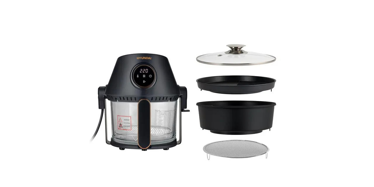 3 in 1 airfryer grill en hotpot