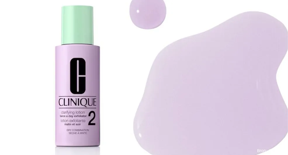 Clinique lotion voor €13,00.