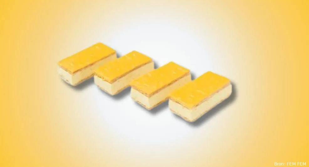 Mango-passie HEMA-tompouce