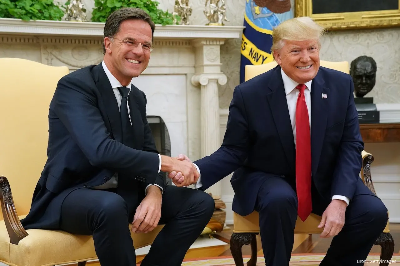 mark rutte donald trump