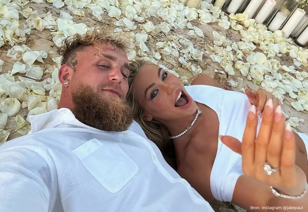 jutta leerdam jake paul aanzoek