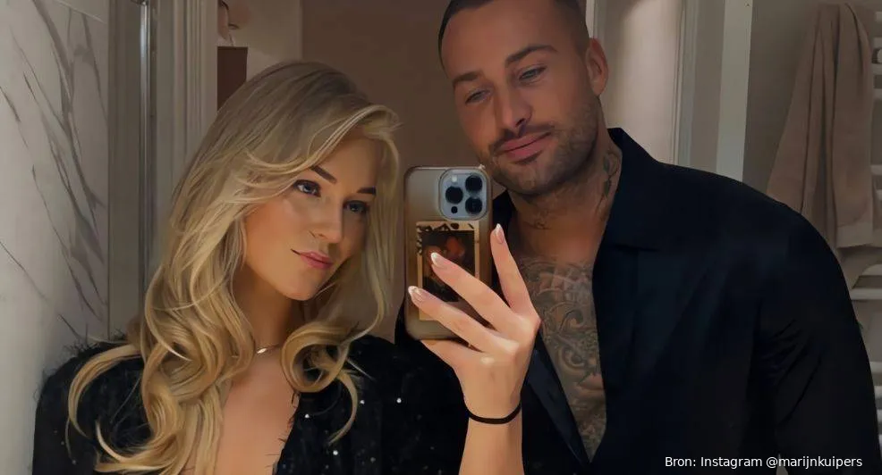 dave roelvink zet tatoeage voor marijn kuipers