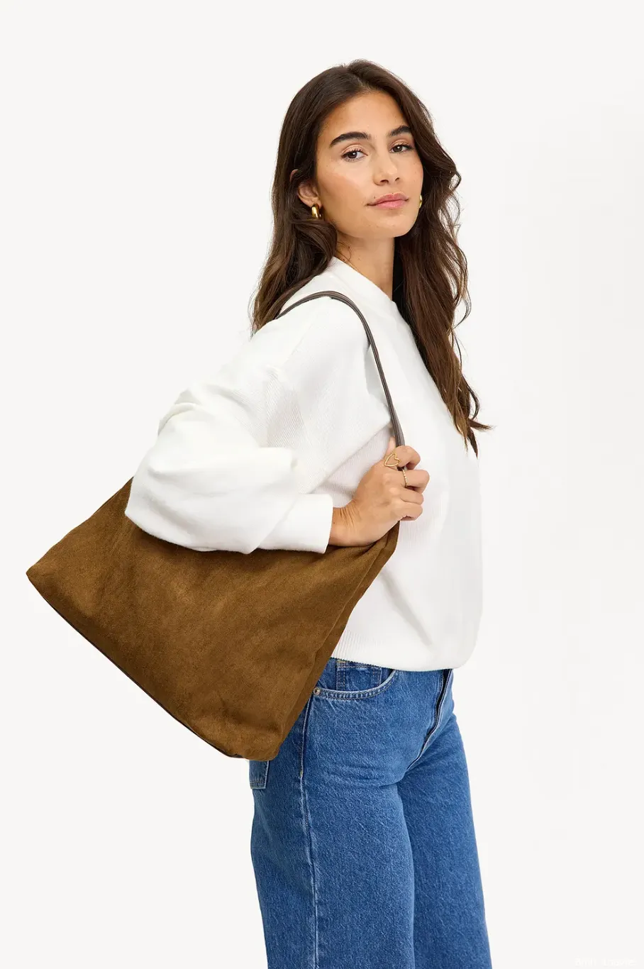 Suede tas – €39,99