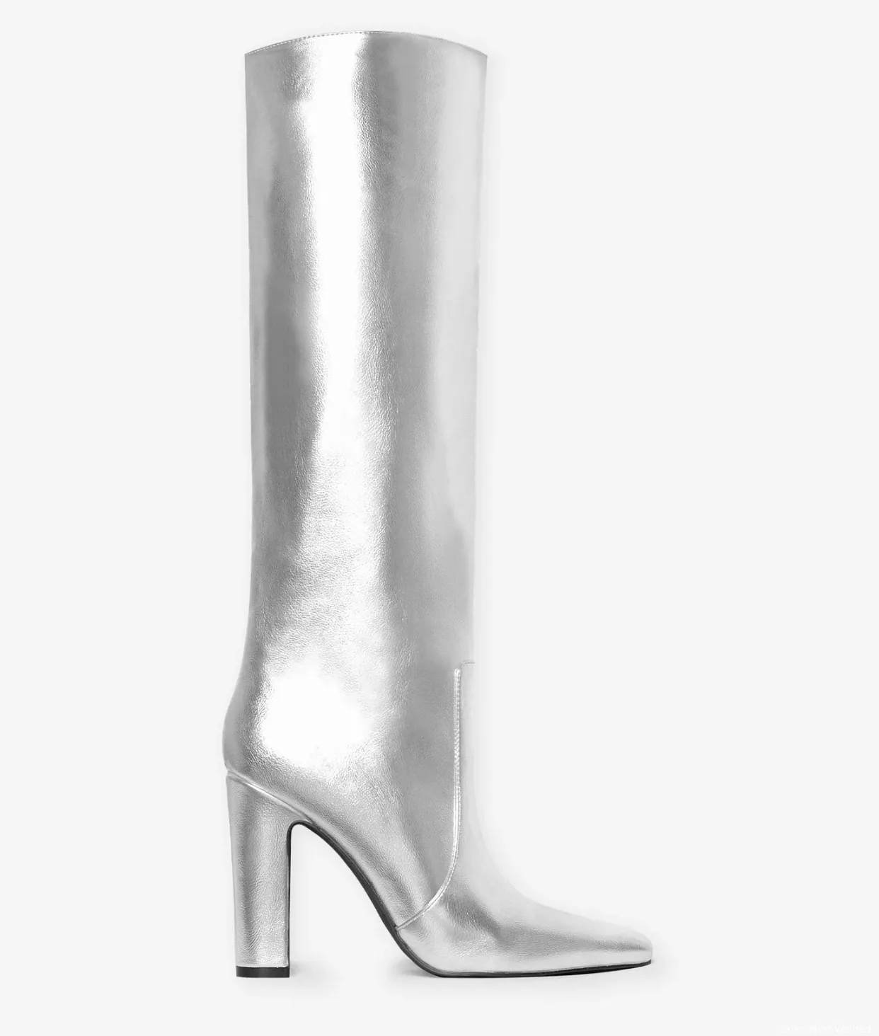High Tube Boots Metallic Silver – €89,99