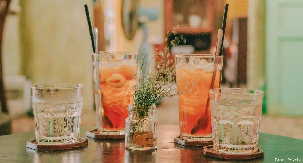 calorie arme drankjes voor op het terras