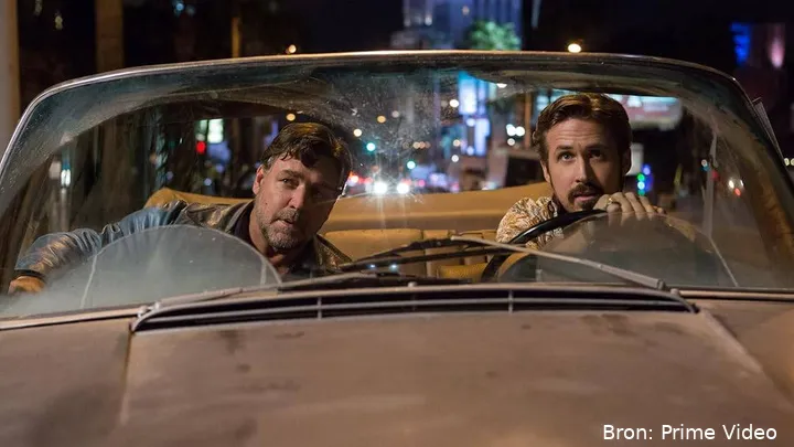 Je kunt The Nice Guys bekijken op Videoland en Prime Video, of huren/kopen via Pathé Thuis