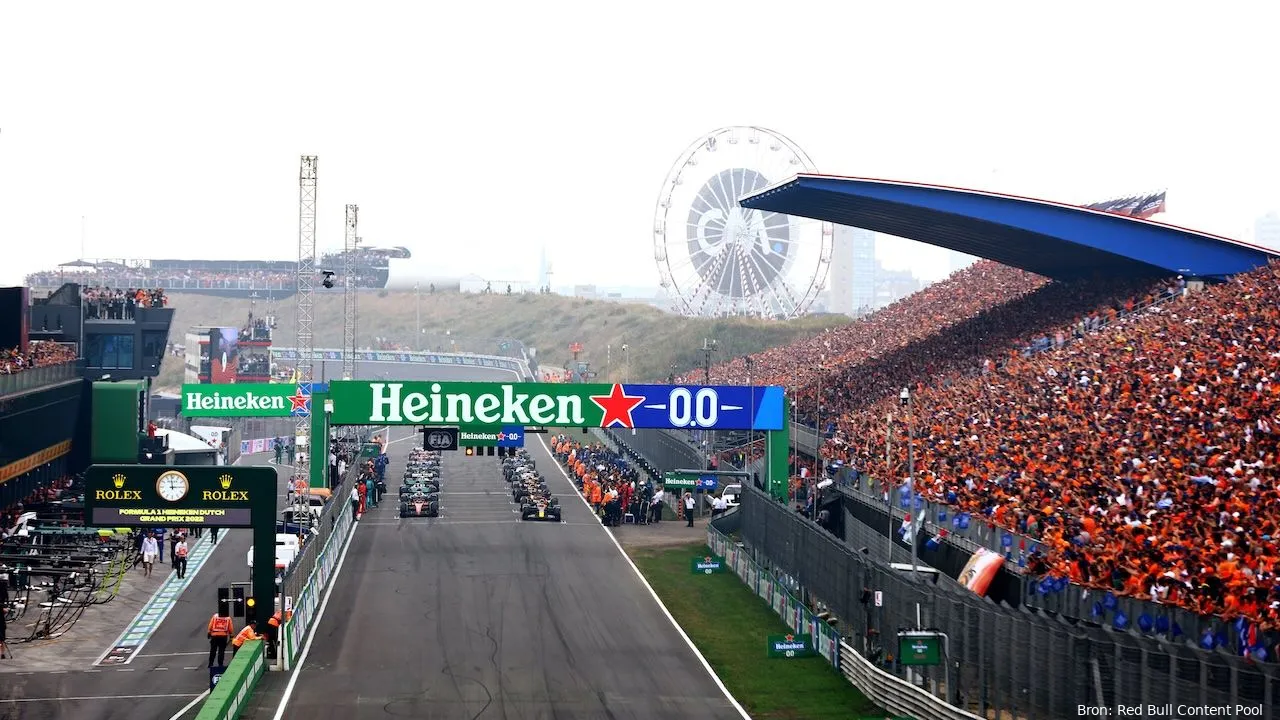 start grand prix zandvoort 2025 tijden
