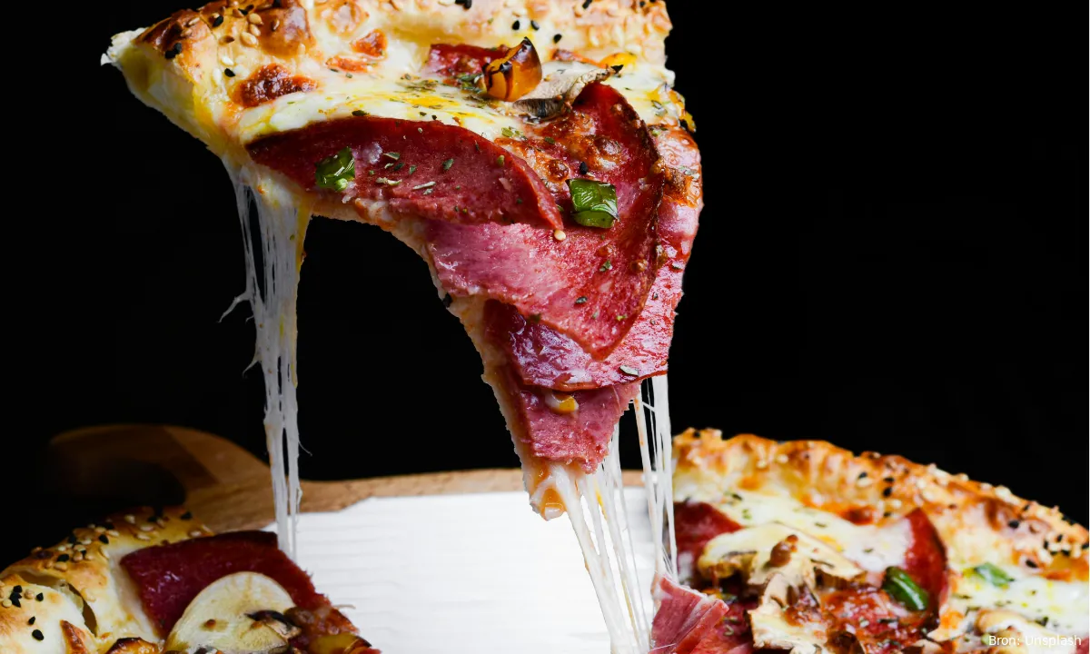 iedere dag pizza