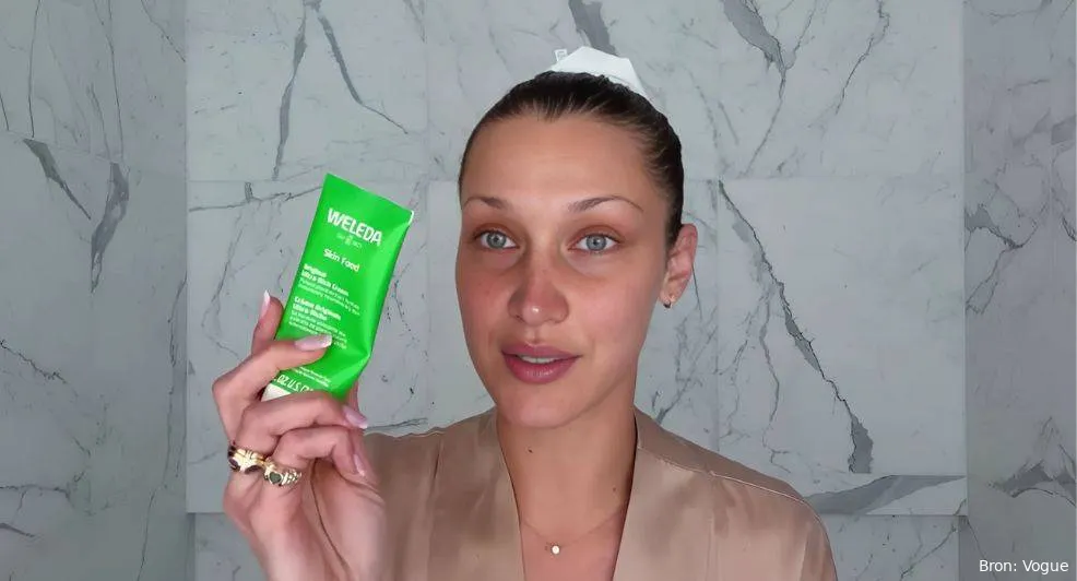 Bella Hadid skincare creme