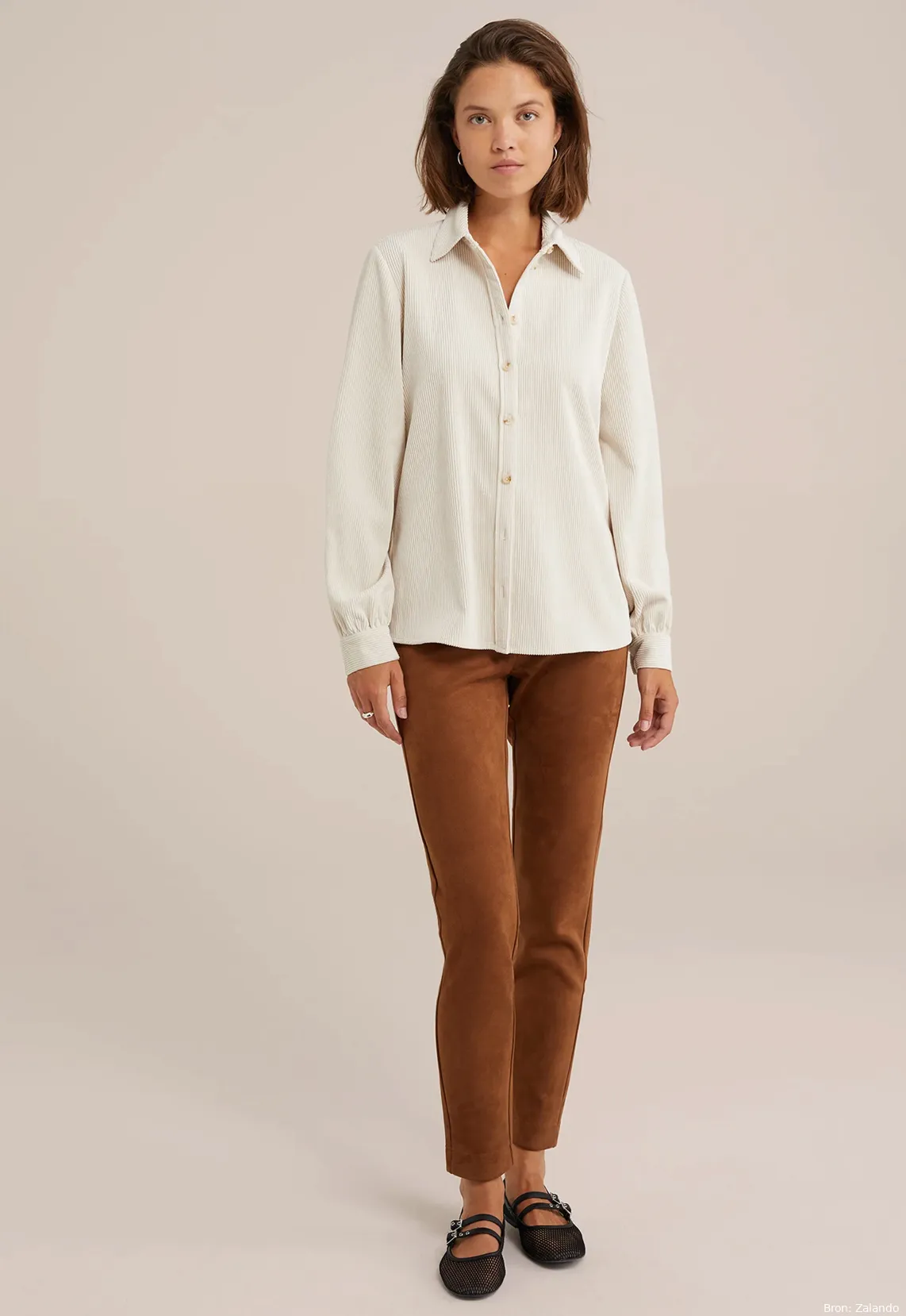 fashion broek suede