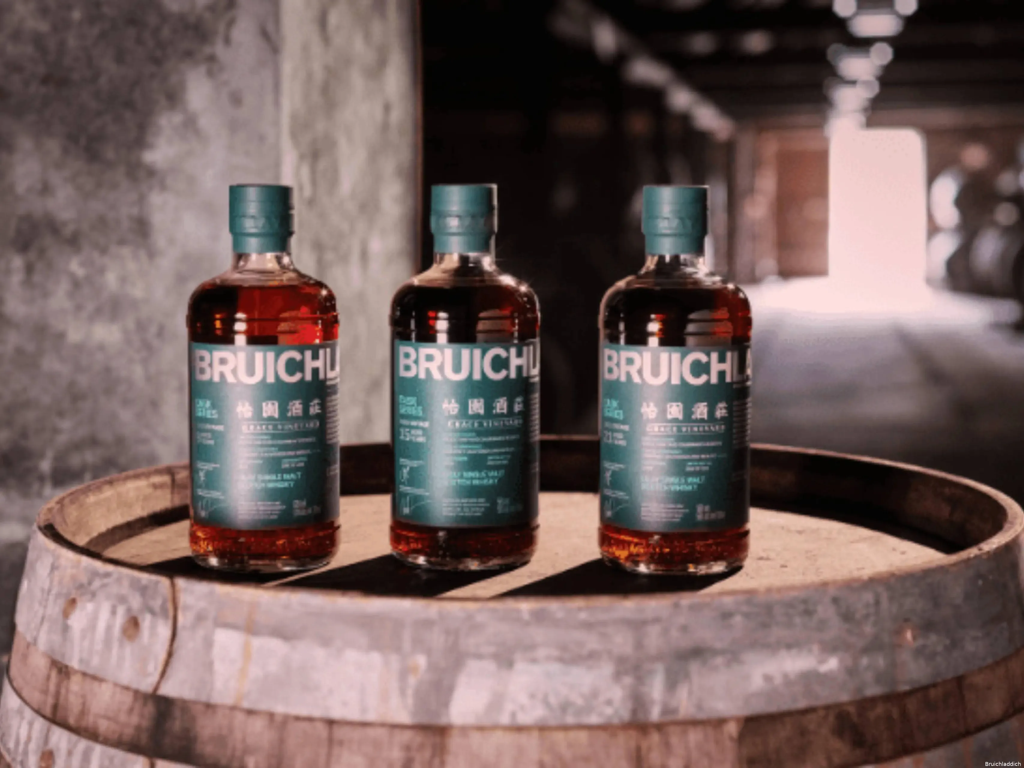 Bruichladdich Grace Vineyard whisky series