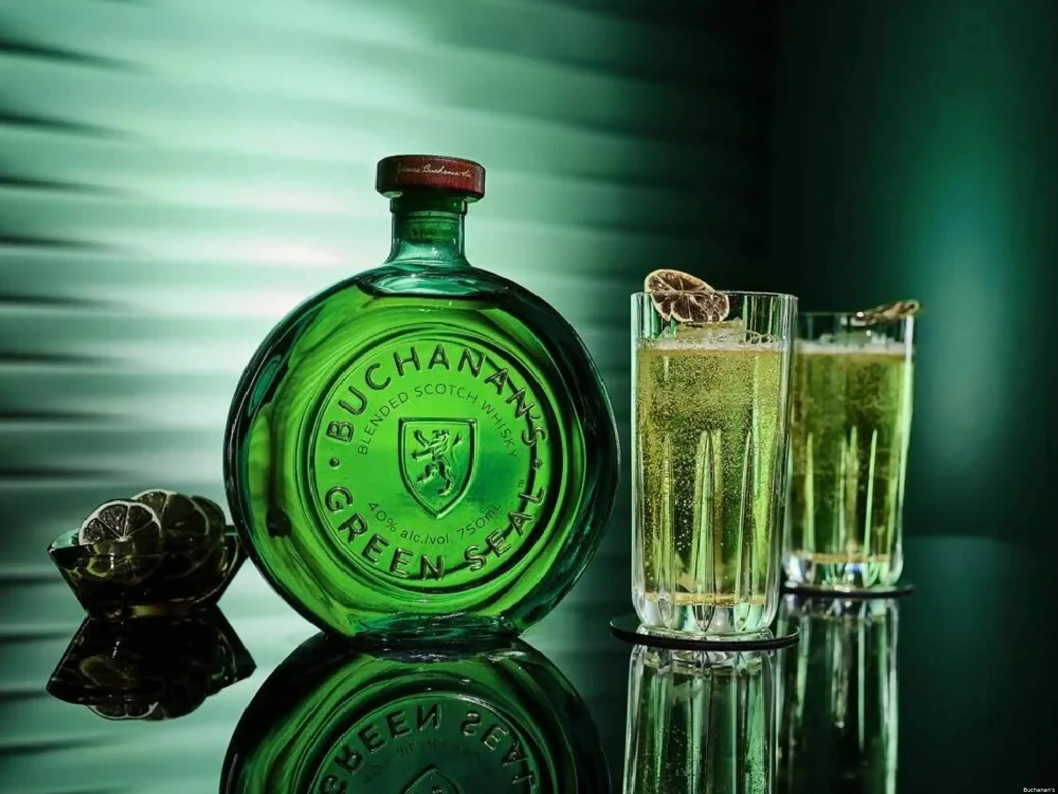 Buchanand Green Seal whisky