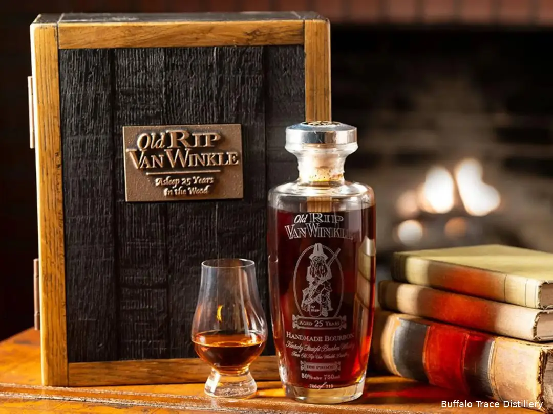 Old Rip van Winkle 25 yo whiskey