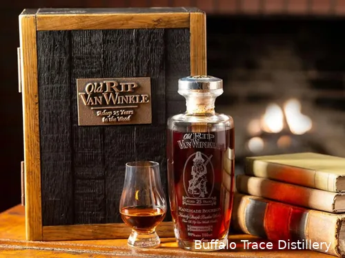 Old Rip van Winkle 25 yo whiskey