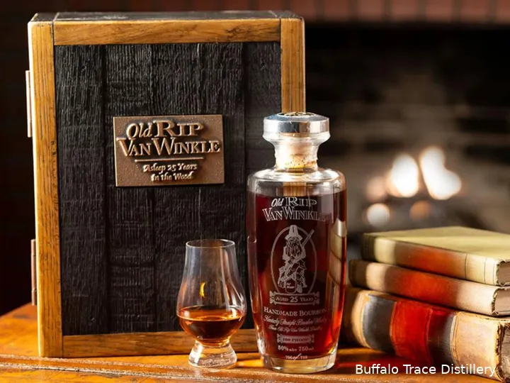 Old Rip van Winkle 25 yo whiskey