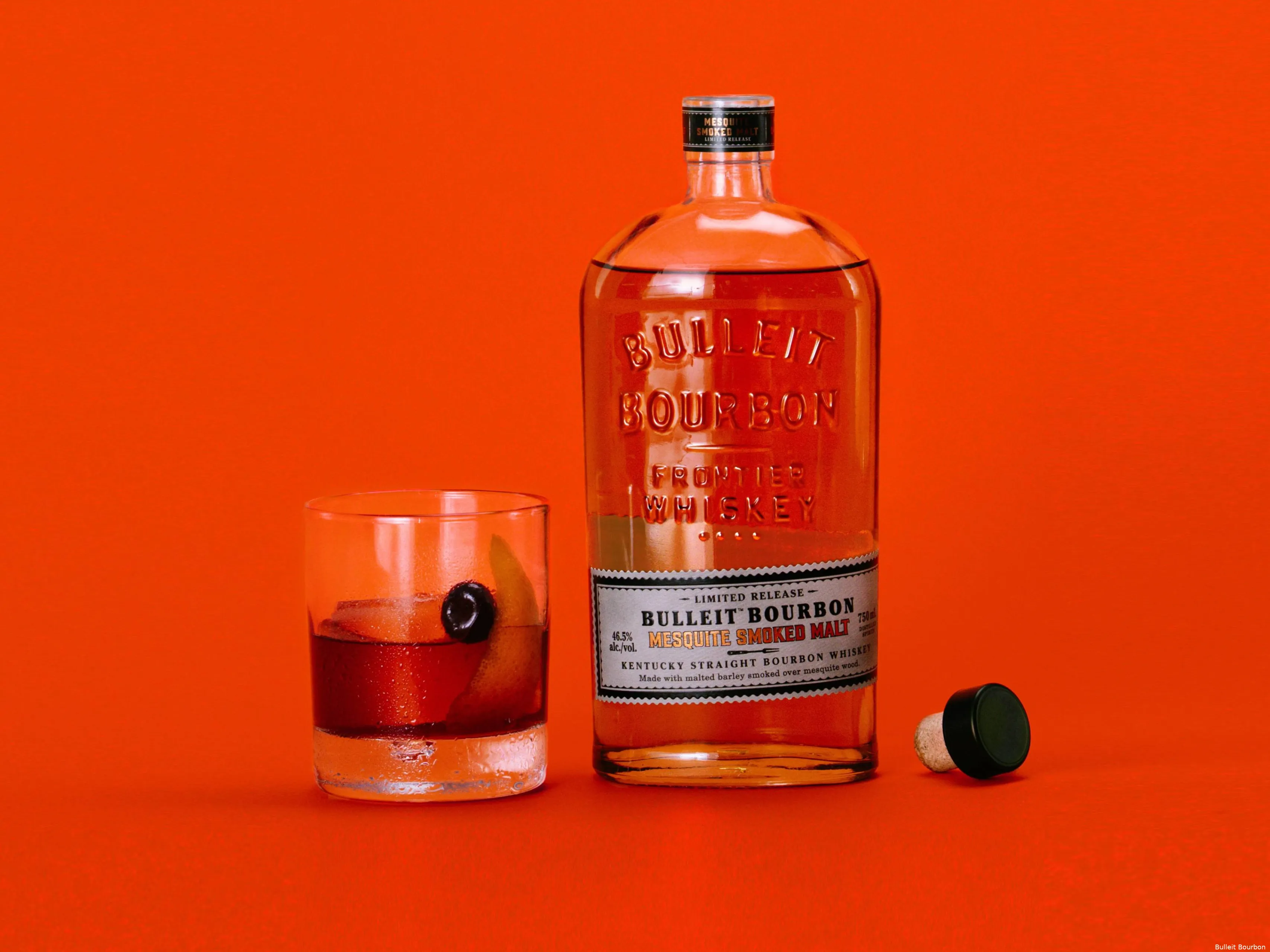 Bulleit whiskey mezcal finish